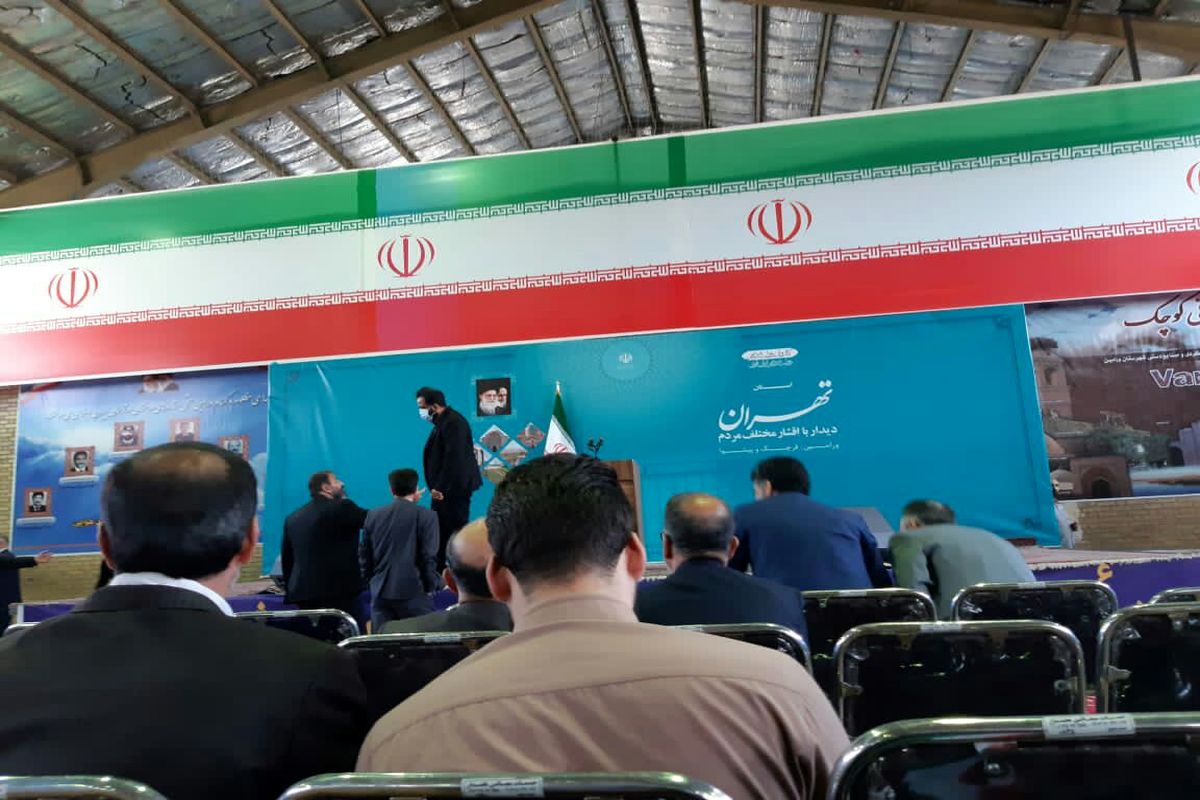 دیدار رئیس جمهور با نخبگان دشت ورامین