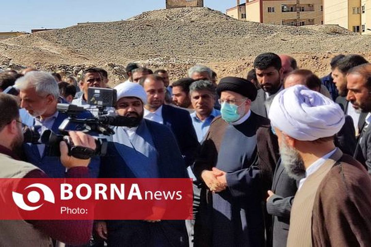 حضور رئیس جمهور در جمع اهالی مجتمع «آژینه» پیشوا