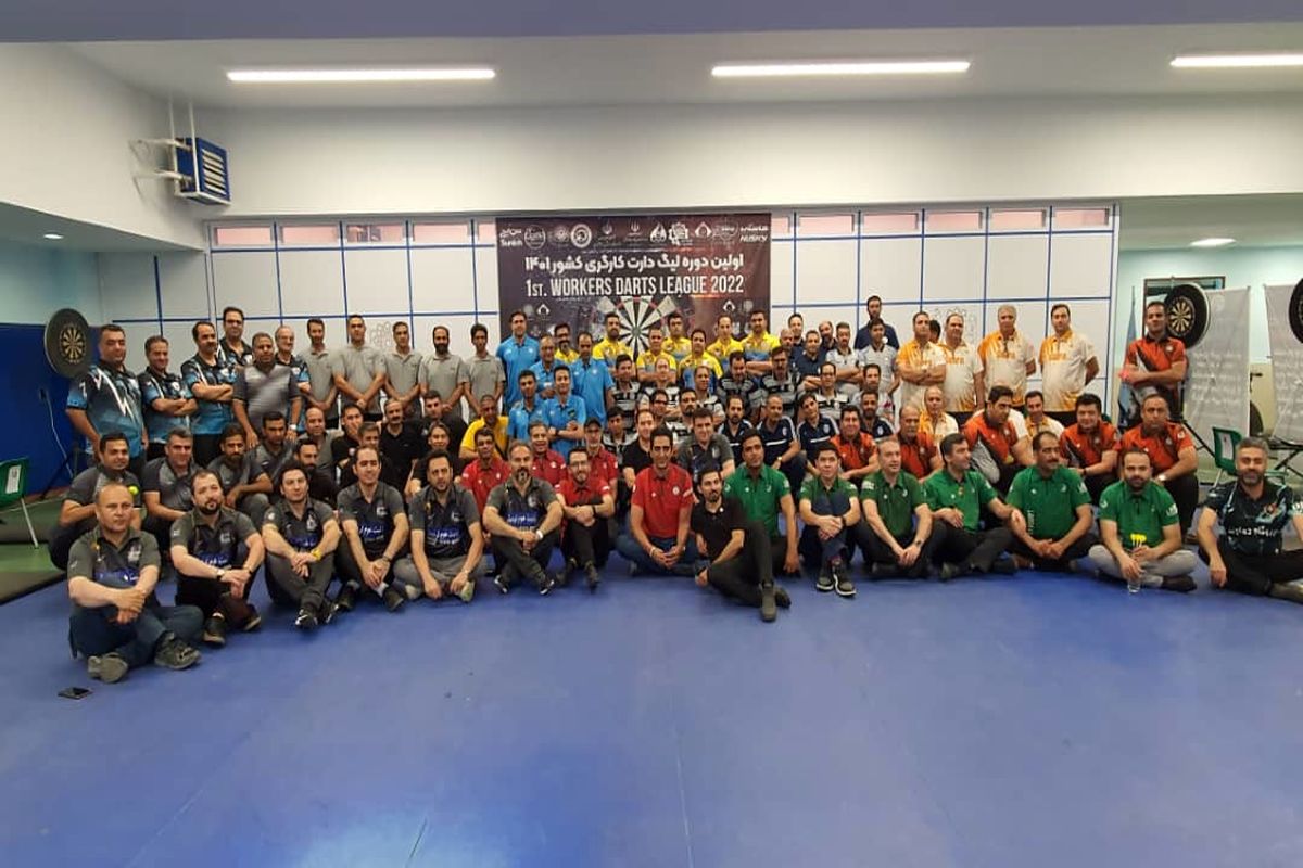معرفی برترین‌های اولین دوره لیگ دارت کارگری