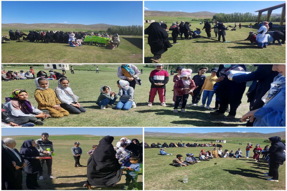 جشنواره ورزشی دختران و مادران روستای ایوریق_هیر برگزار شد