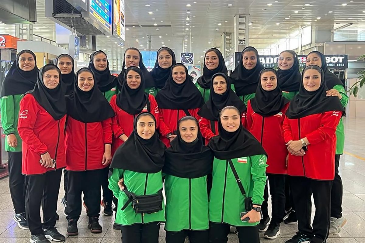 تیم ملی والیبال جوانان دختر  مسافر قزاقستان