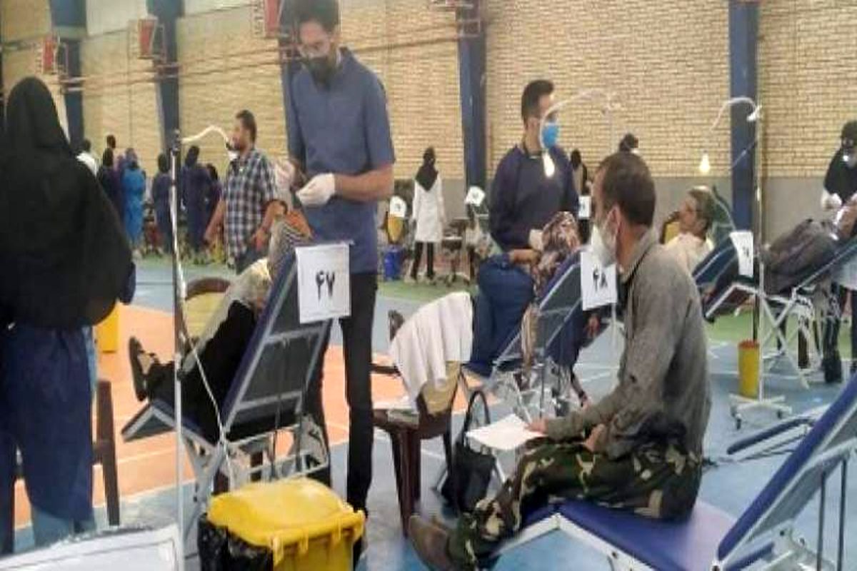 ارائه خدمات رایگان دندانپزشکی به مددجویان کمیته امداد کهگیلویه و بویراحمد