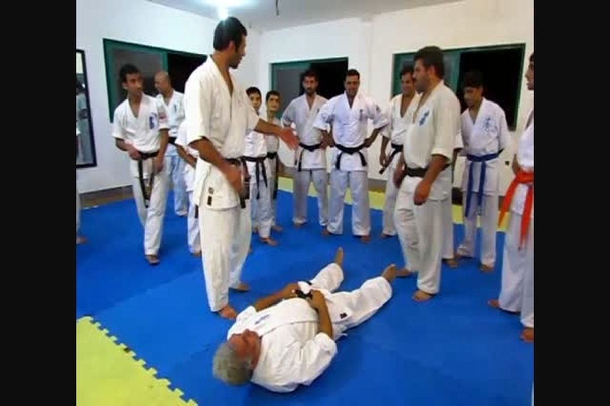 ‎استاژ فنی کاراته توسط مربی ایلامی در کردستان عراق