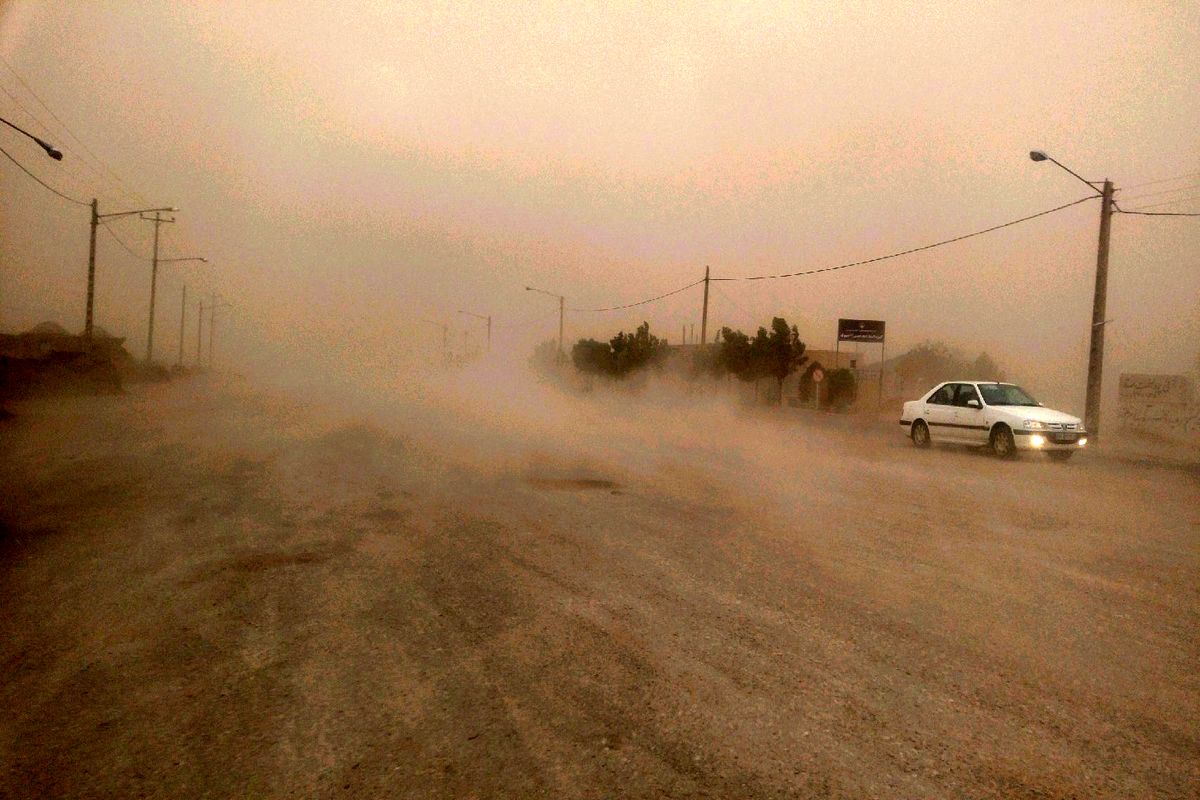 وزش باد شدید و احتمال طوفان در مناطق مرز شرقی خراسان جنوبی