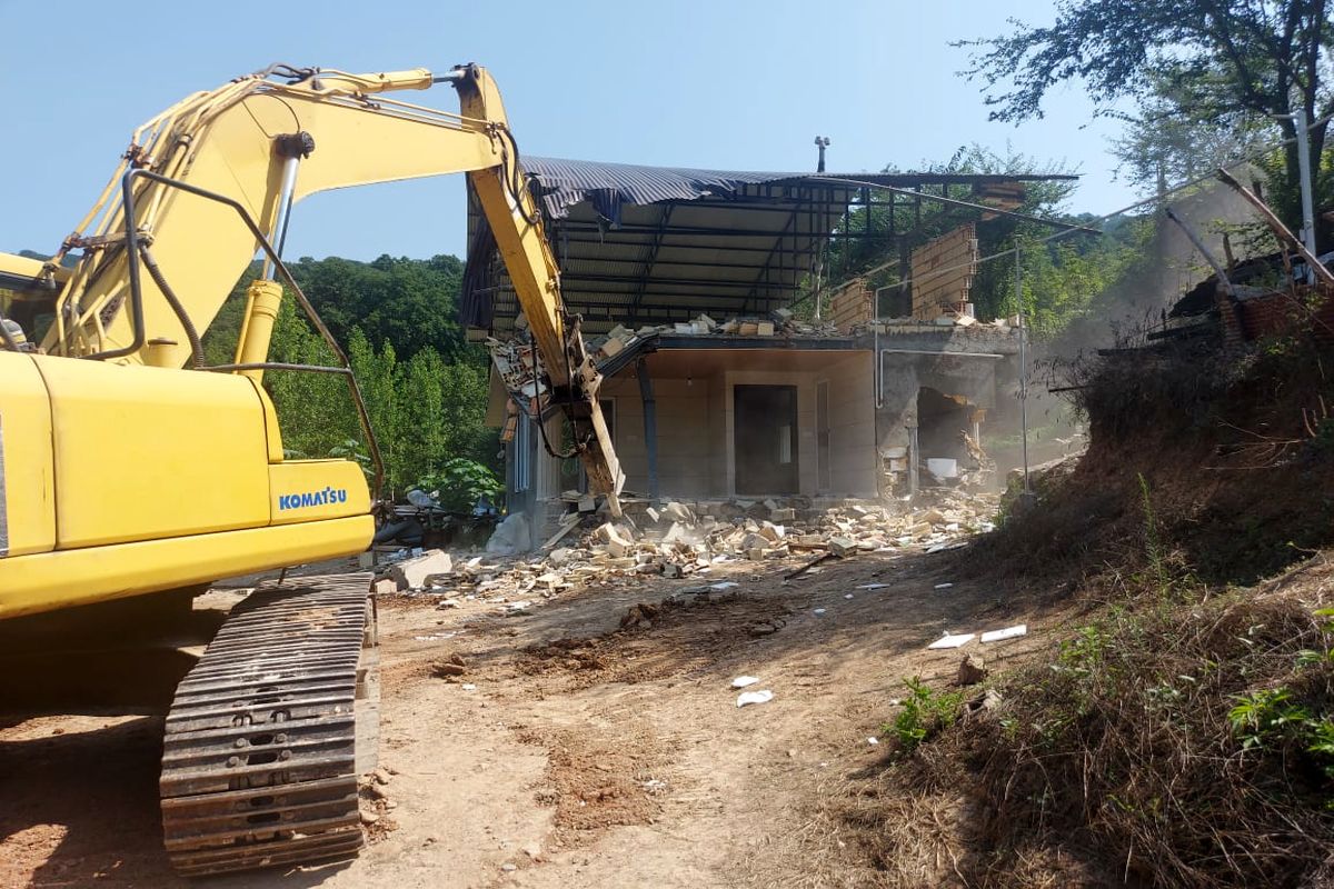 آزادسازی ۲۰ هکتار از اراضی ملی در روستای روشنکوه چهاردانگه ساری