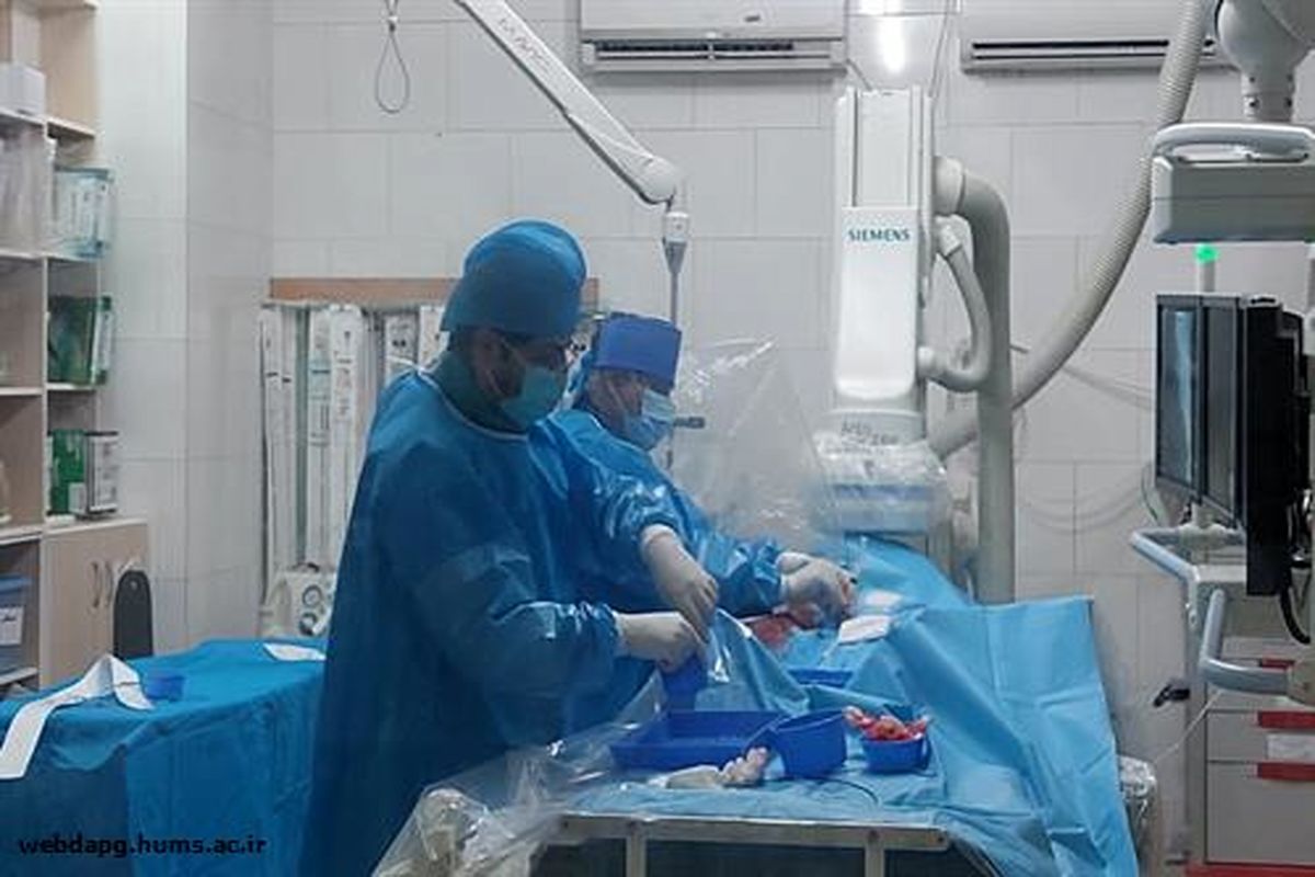 ۱۷ بیمار بصورت رایگان توسط پزشکان جهادی جراحی چشم و آنژیوگرافی شدند