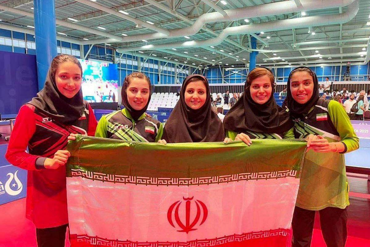 بازی‌های همبستگی کشورهای اسلامی/ تکمیل شب طلایی با مدال دختران تنیس روی میز