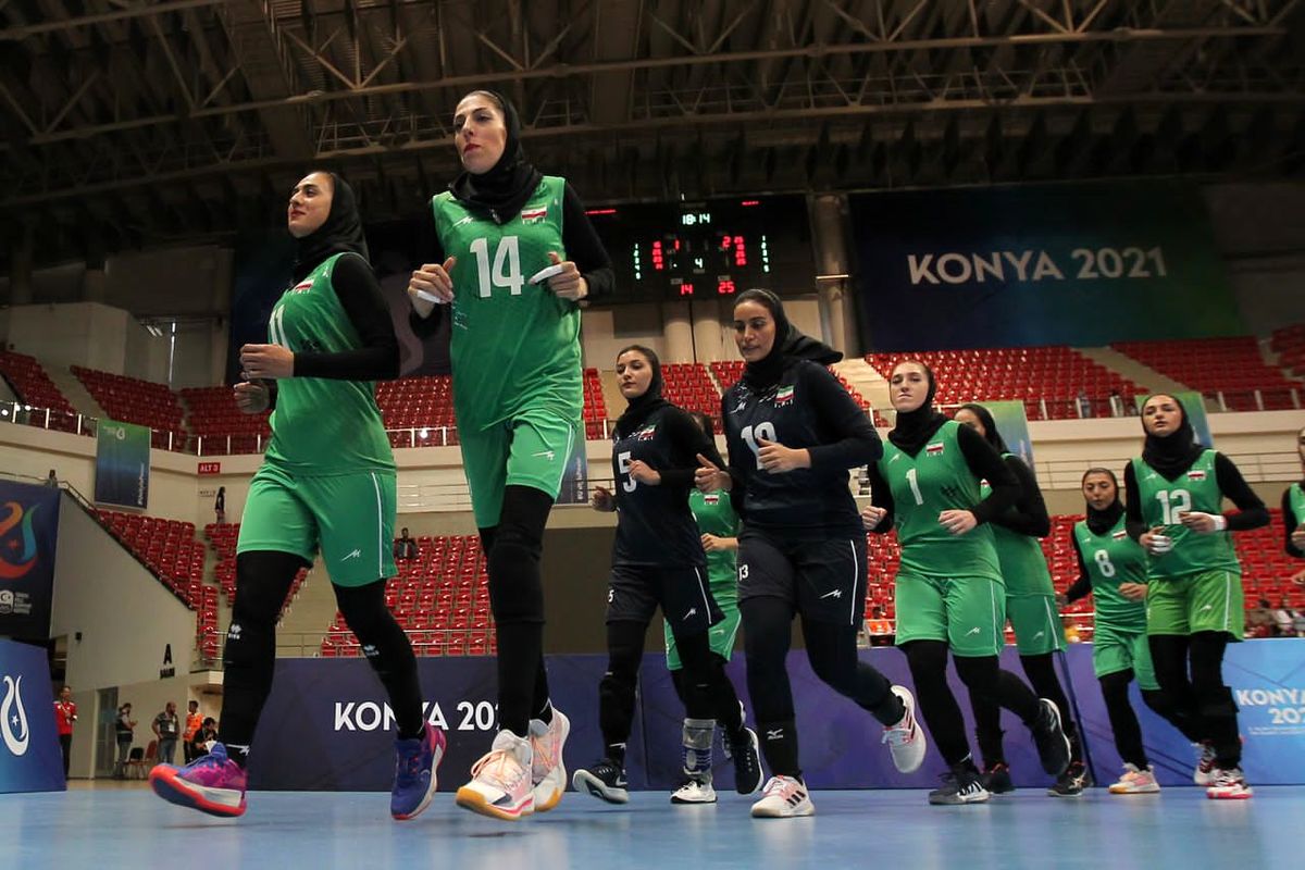 پیروزی دختران بسکتبالیست ایران مقابل گامبیا