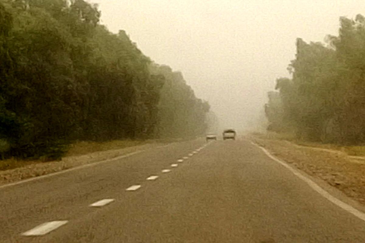 کاهش کیفیت هوا در نوار شرقی کشور