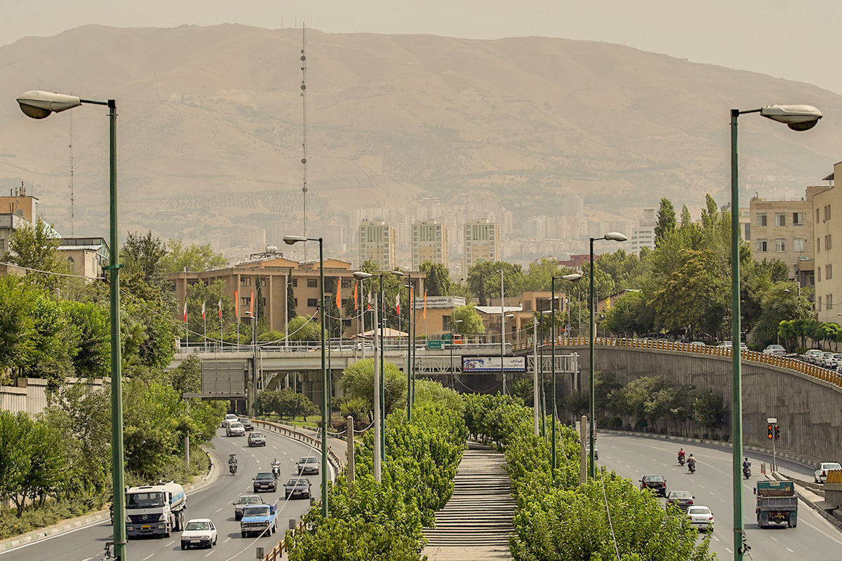 شاخص آلودگی هوای تهران در آستانه ۳ رقمی شدن