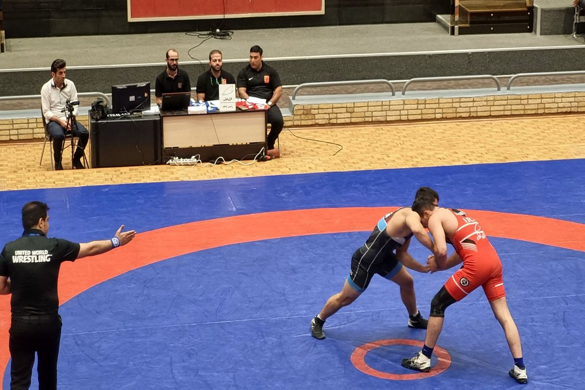 انتخابی تیم ملی کشتی فرنگی جوانان برگزار شد