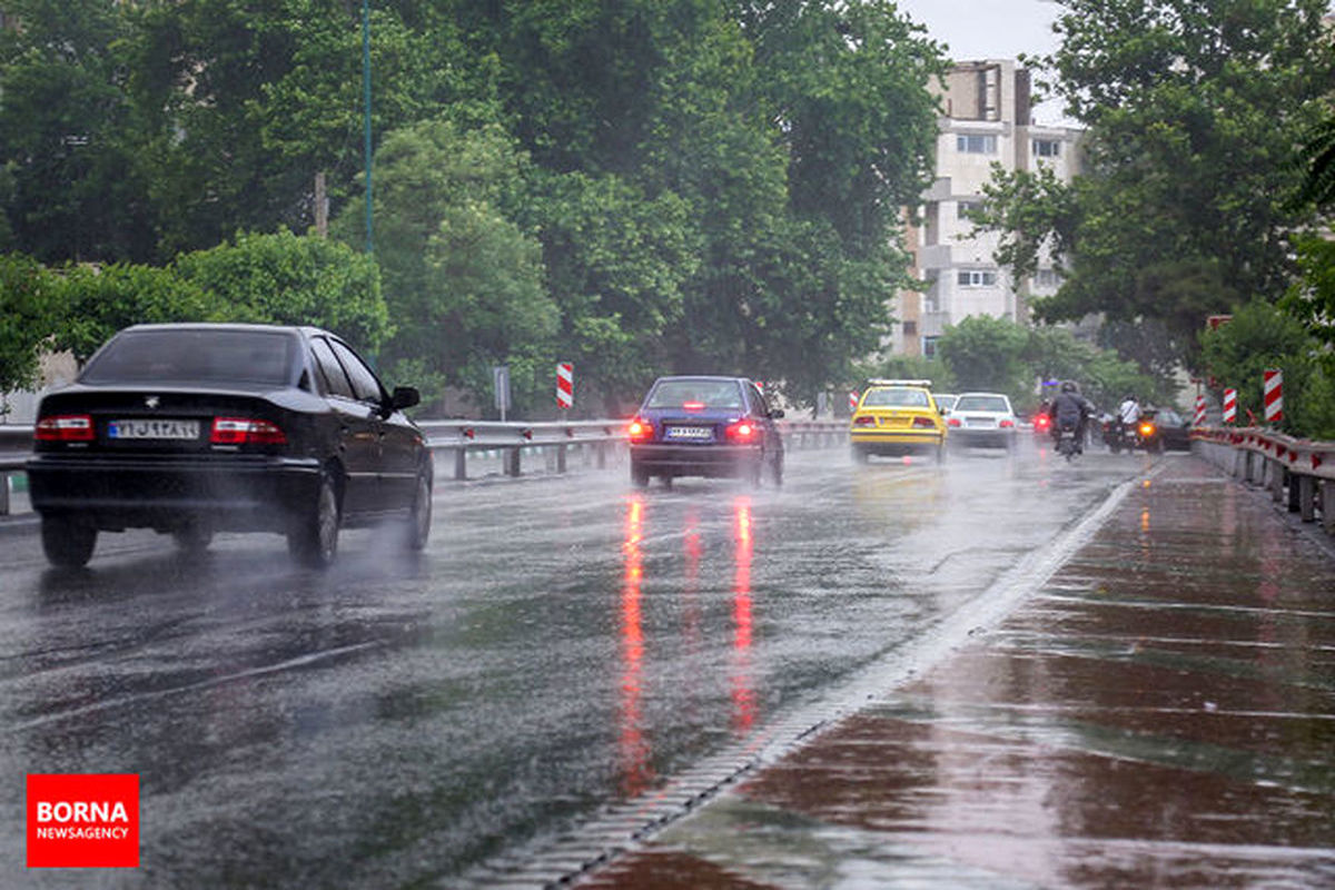 هشدار  راهور به رانندگان برای جلوگیری از تصادفات در هوای بارانی