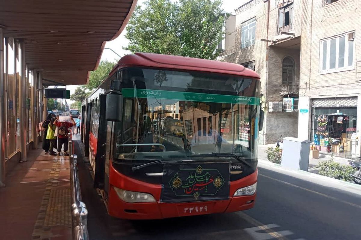 اتوبوسرانی تهران سیاهپوش شد