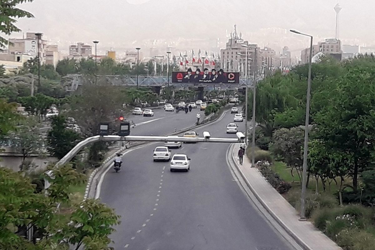 وضعیت ترافیکی معابر بزرگراهی تهران در دهم شهریور ماه