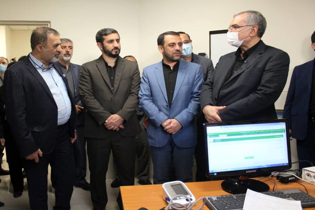بازدید وزیر بهداشت و درمان از بیمارستان ۴۰۰ تختخوابی اسلامشهر