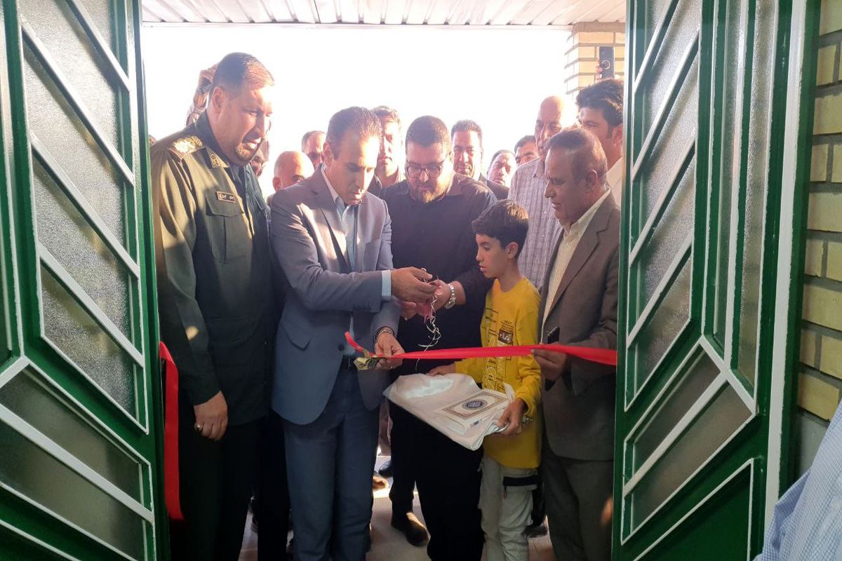 افتتاح سالن ورزشی روستای الیاس آباد شهرستان ارومیه