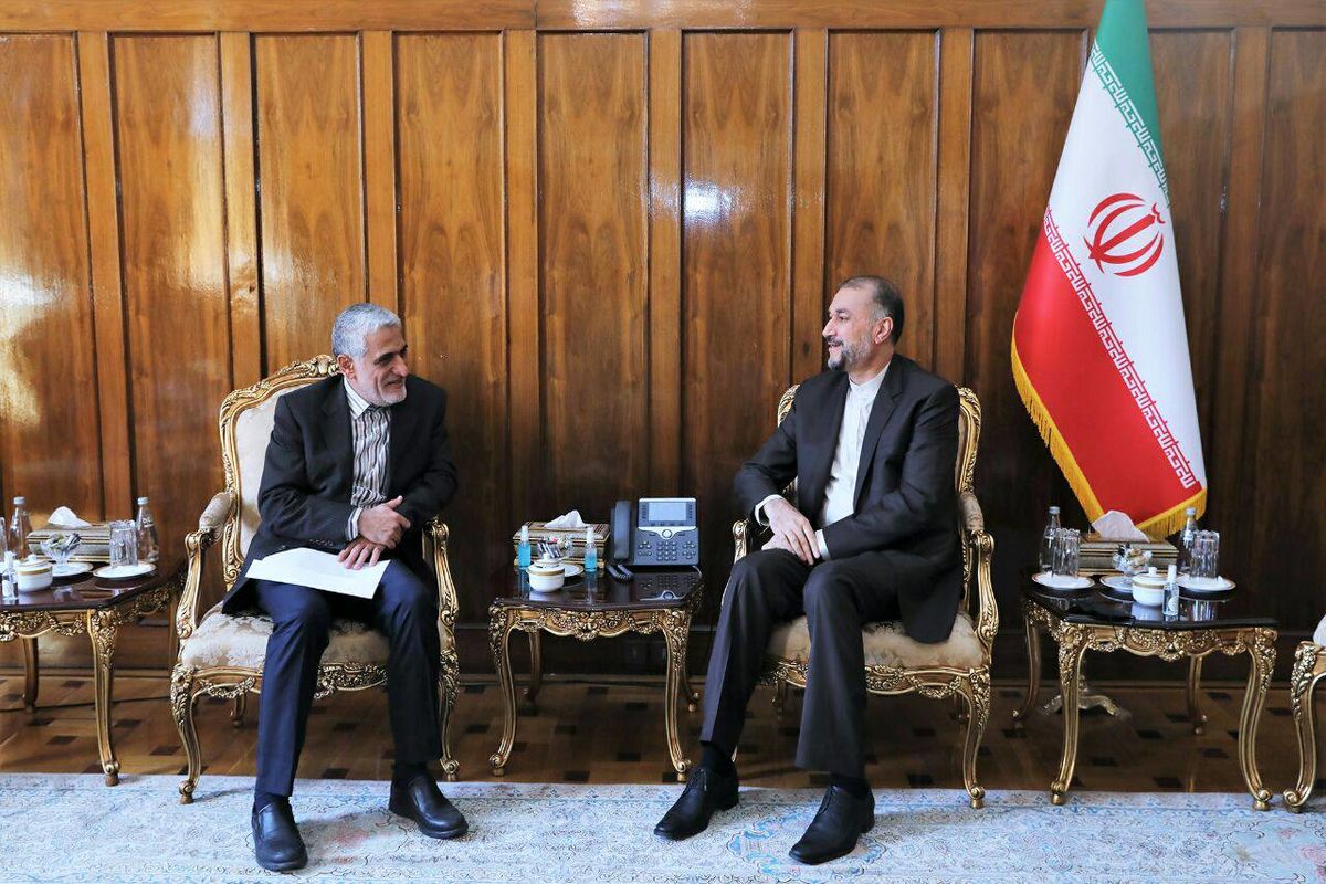دیدار سفیر جدید ایران در سازمان ملل با امیرعبداللهیان در آستانه عزیمت به نیویورک