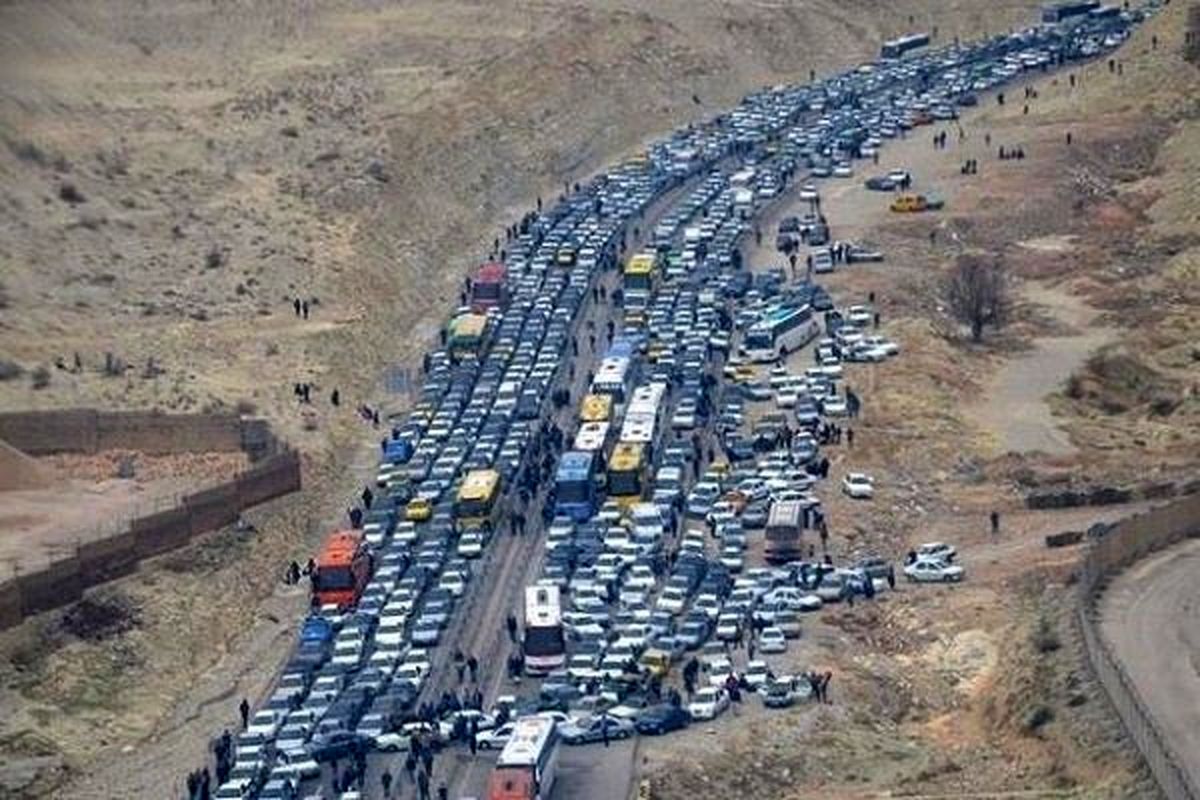 ترافیک سنگین در جاده‌های منتهی به مرزهای ۶گانه با عراق