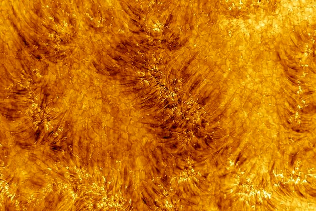 تصاویر مسحورکننده از خورشید با بزرگترین تلسکوپ خورشیدی
