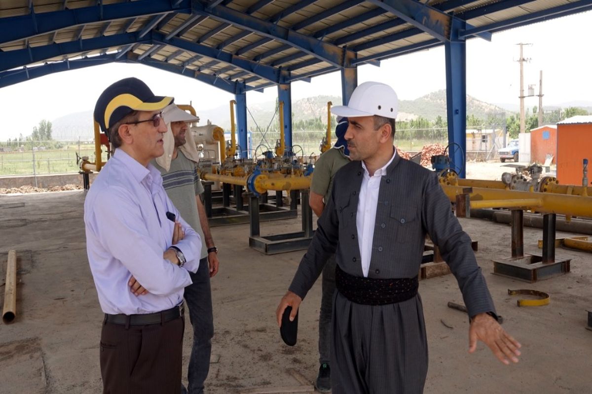 در یک سال گذشته ۱۰۳ روستای استان کردستان به شبکه سراسری گاز طبیعی پیوست