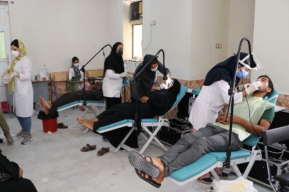 ارائه ۲۲۰۰ خدمت پزشکی و دندانپزشکی رایگان گروه جهادی قرارگاه مردم به نیازمندان شیبکوه