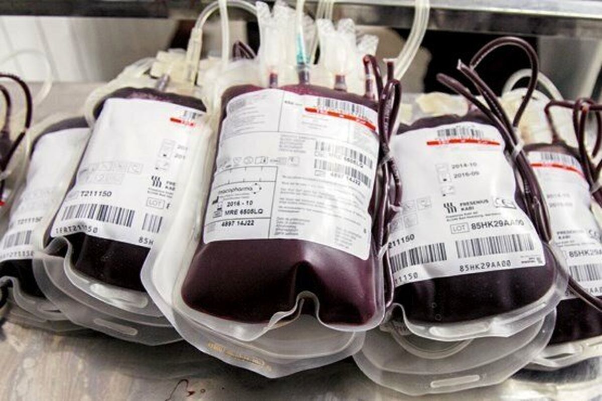 تأمین صد درصد نیاز بیمارستانی کشور به ذخایر خونی