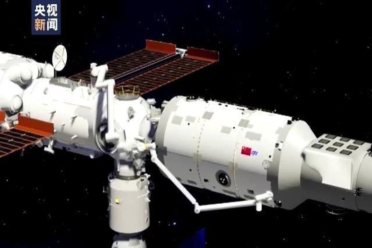 آزمایشگاه فضایی وین تیان چین در مدار
