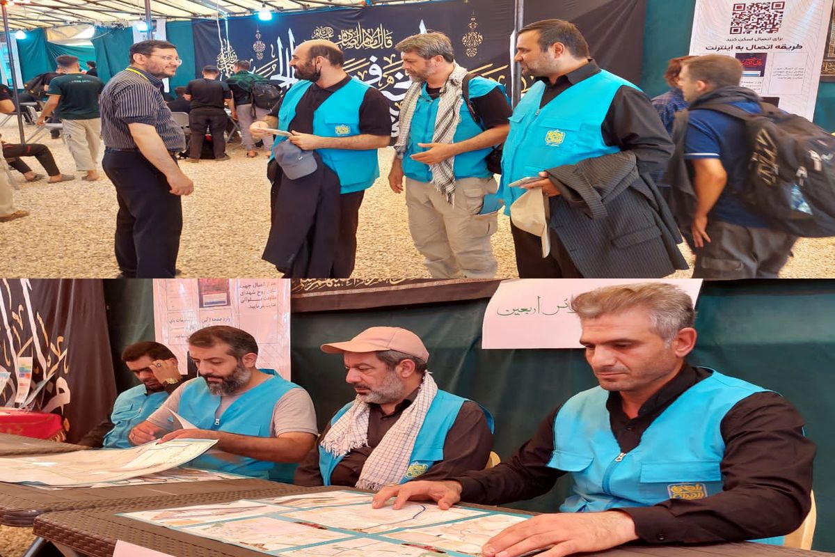 جلسه مسولین ستاد راهنمای زائر با مدیران کنسولی ایران در کربلا