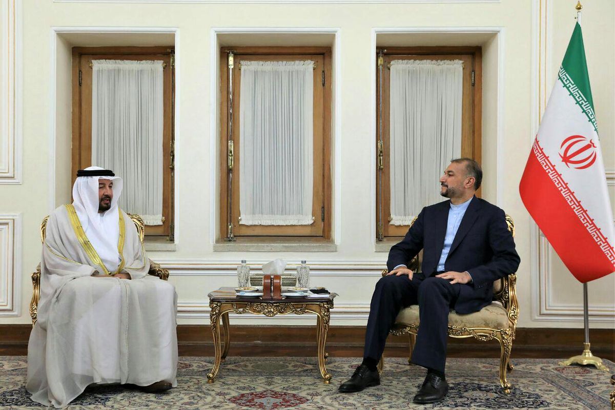 دیدار سفیر امارات با وزیر امورخارجه/ امیرعبداللهیان: علاقمند به گسترش رابطه با همه همسایگان هستیم