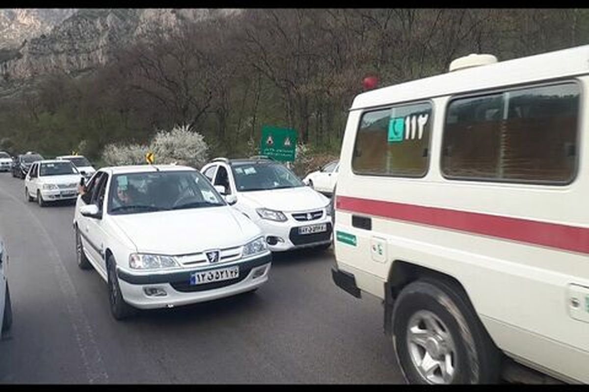 ترافیک سنگین در محور ایلام - مهران/ترافیک سنگین در آزادراه تهران - شمال و آزادراه قزوین - رشت