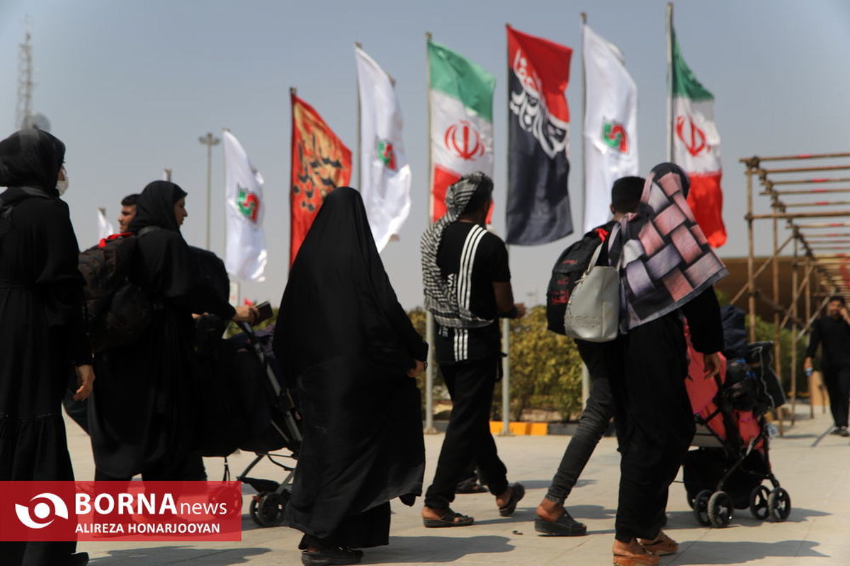 خروج بیش از یک میلیون زایر ایرانی از پایانه های مرزی خوزستان