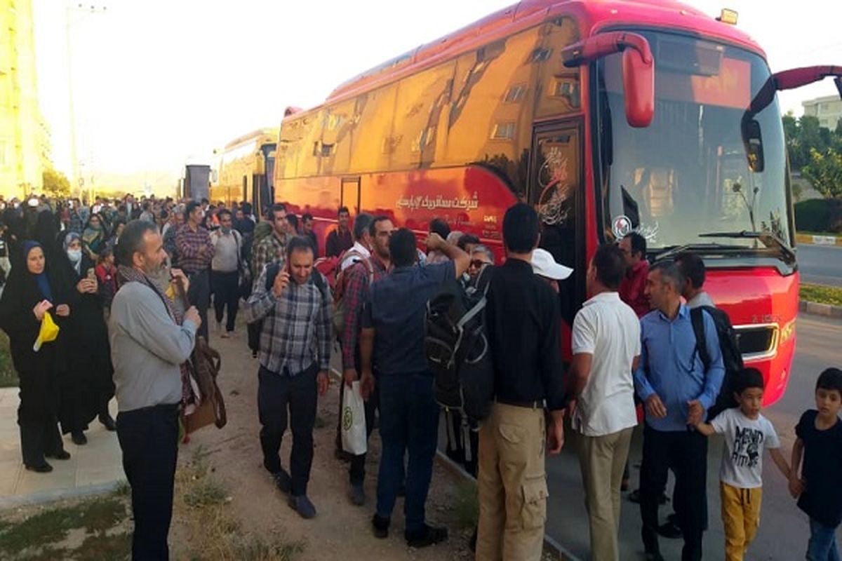 اعزام بیش از ۴ هزار زائر خراسان شمالی با ناوگان عمومی مسافری به مرز مهران