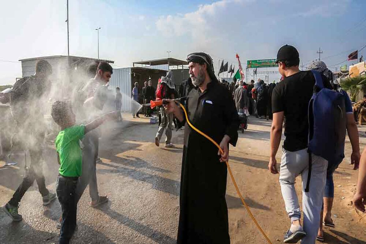 گرمازدگی بیش از ۳۲۷ هزار زائر در عراق