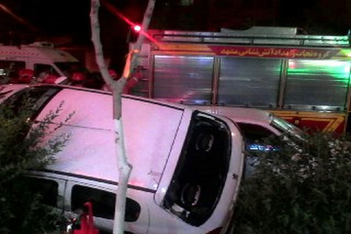 تصادف در بلوار چمران شیراز ۹ مصدوم داشت