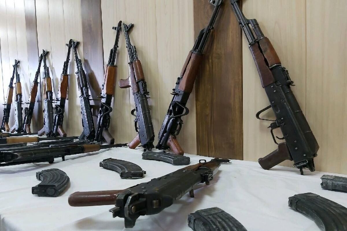 کشف محموله سنگین اسلحه در سیستان و بلوچستان