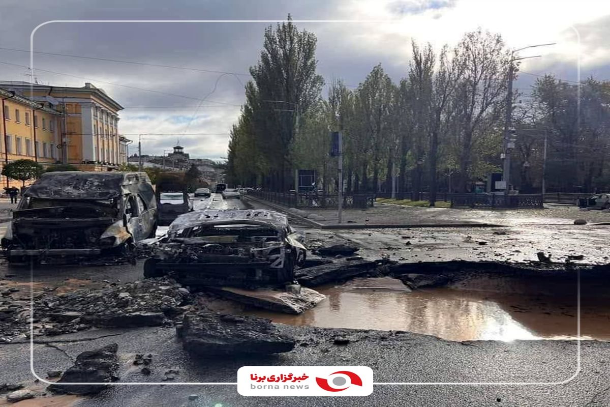 تصاویر حملات سنگین ارتش روسیه به پایتخت اوکراین