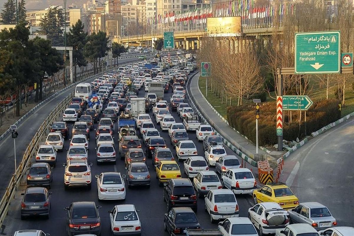 ترافیک نیمه سنگین در ورودی‌های مشهد