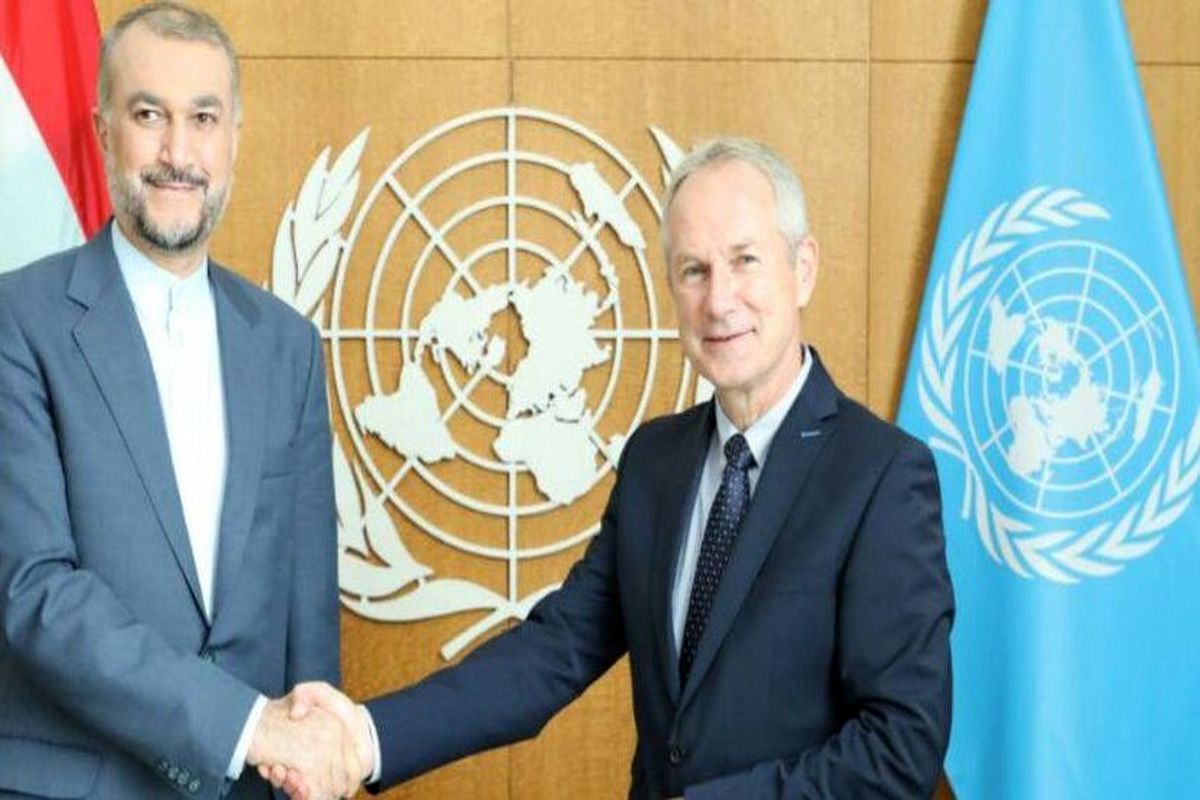 امیرعبداللهیان با رئیس مجمع عمومی سازمان ملل، دیدار کرد