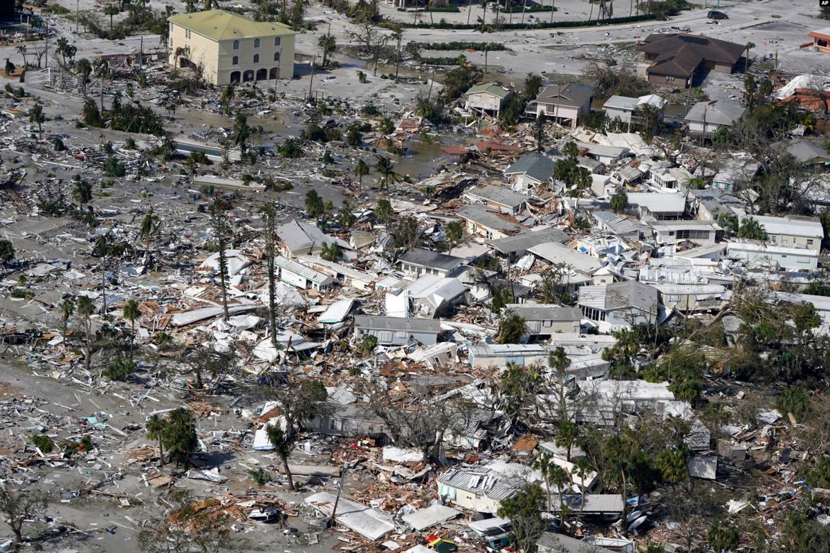 مرگبارترین طوفان تاریخ فلوریدا ۴۵ کشته بر جای گذاشت + عکس