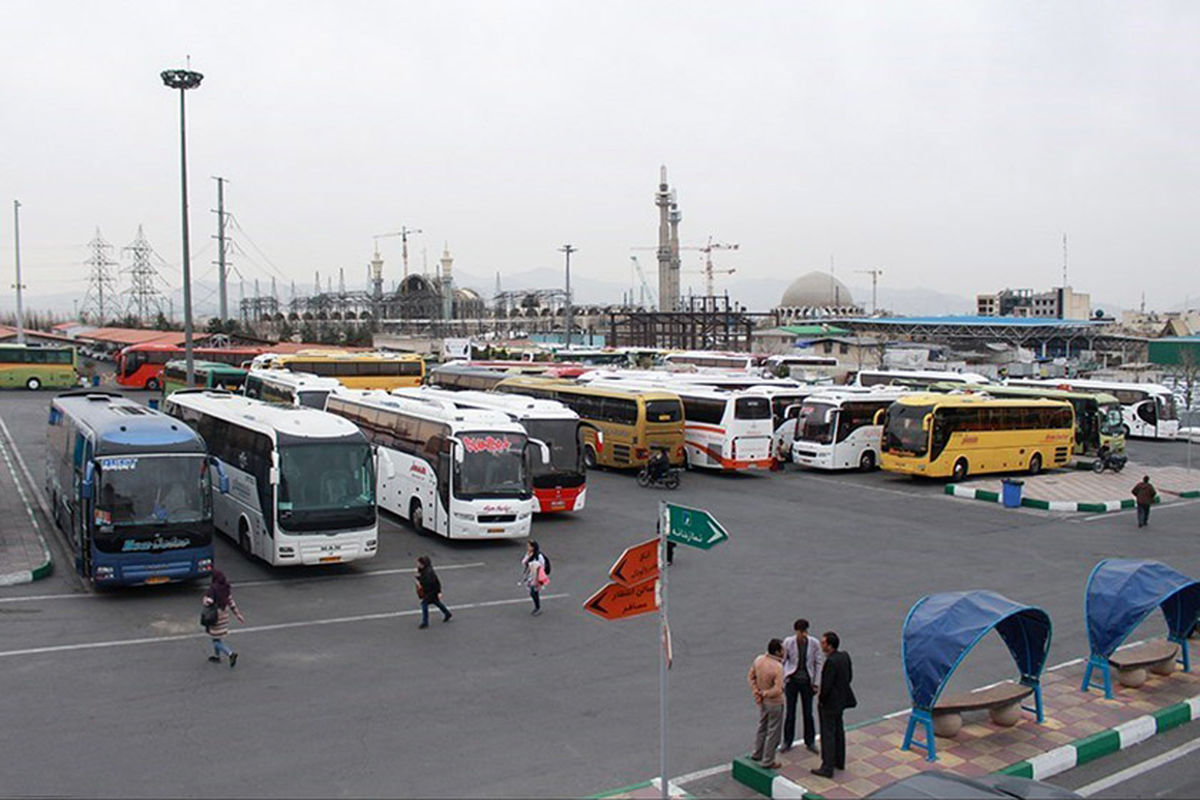 رشد ۱۰۳ برابری تعداد سفرها از پایانه های مسافری خوزستان