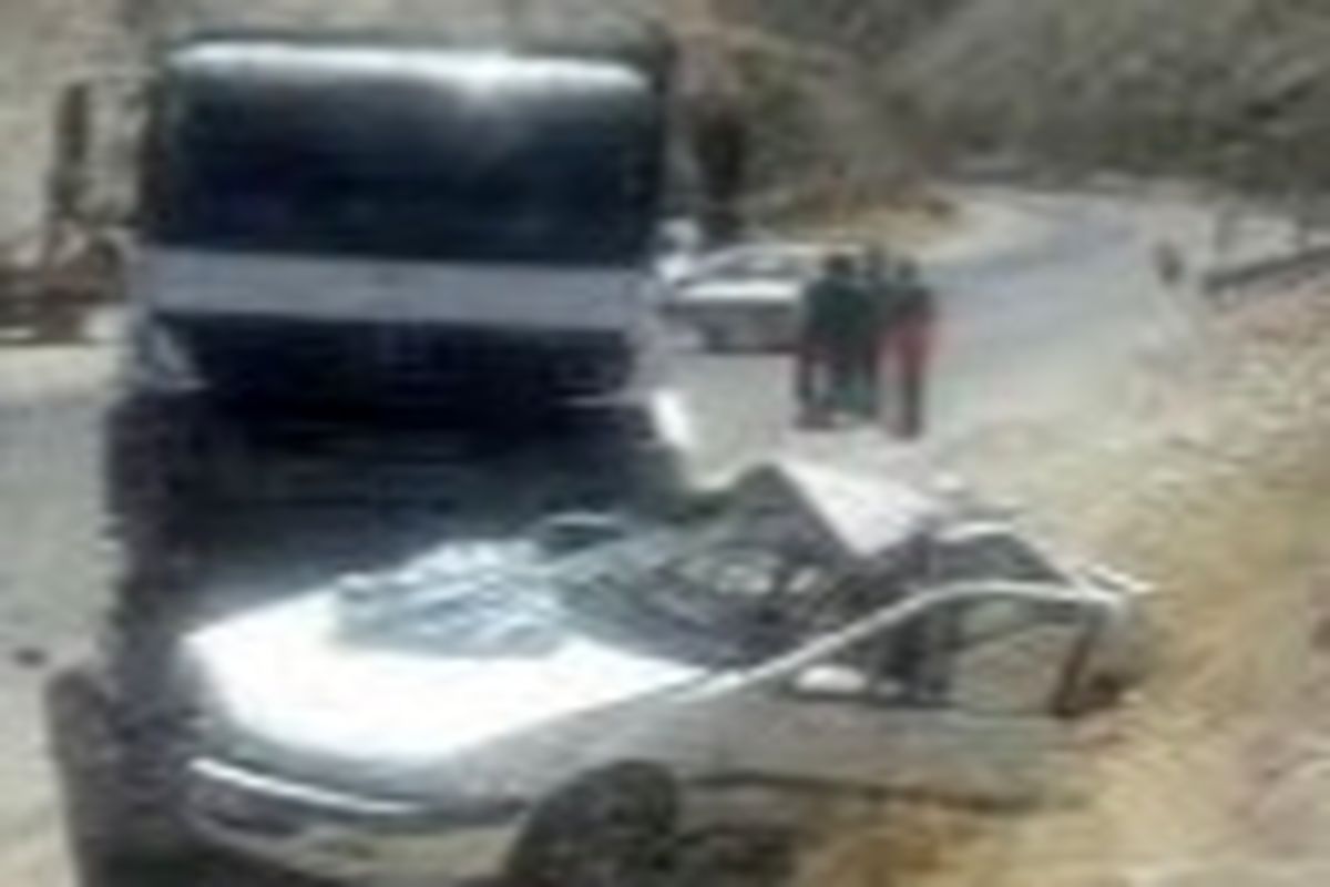 ۵ فوتی و ۱۲ مصدوم در محور یاسوج_ اصفهان