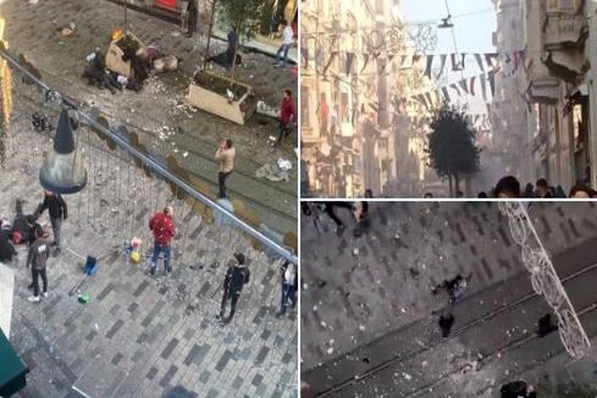 وقوع انفجار در استانبول ترکیه