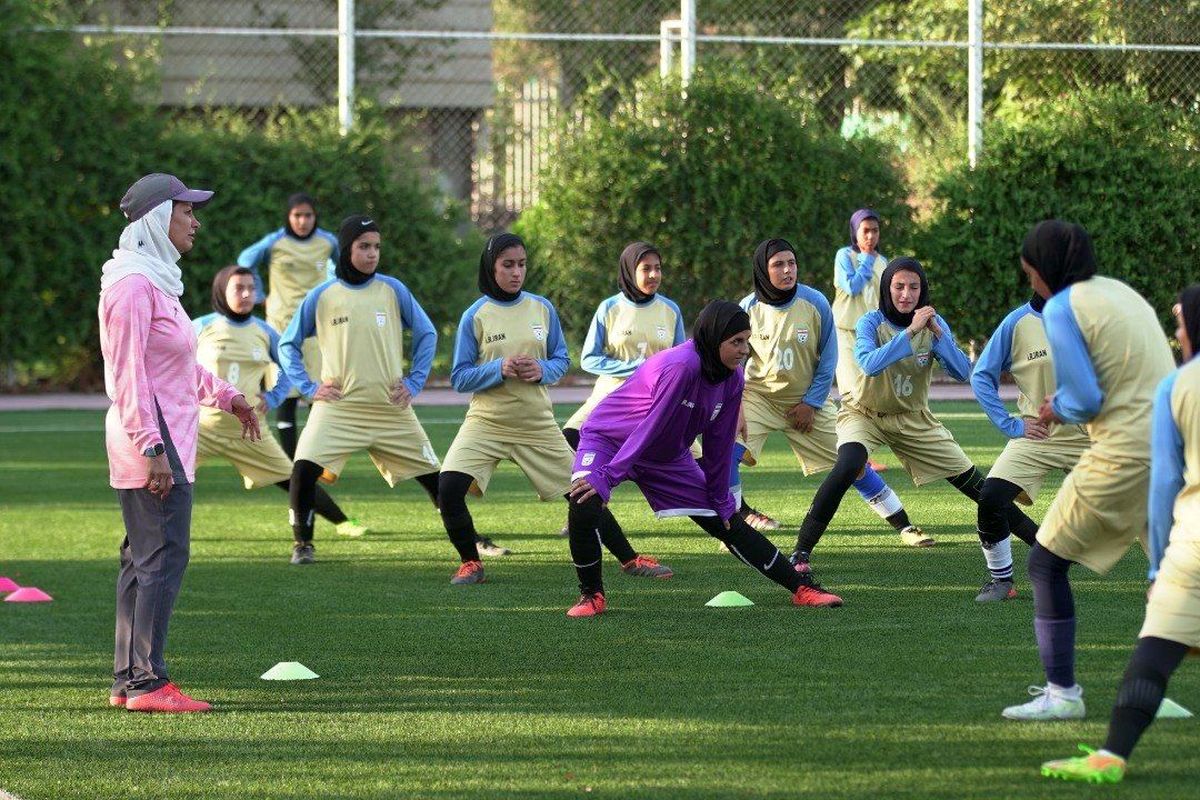 پنج دختر فوتبالیست قزوینی در اردوی تیم ملی