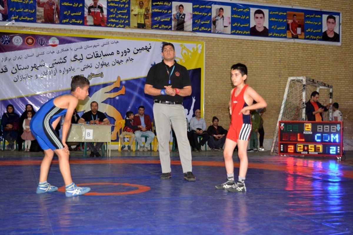 اردوی تیم کشتی آزاد نونهالان برگزار می‌شود