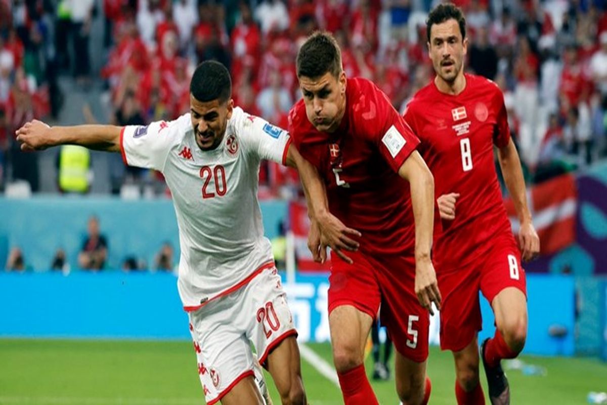 اولین پات بدون گل در دیدار دانمارک و تونس