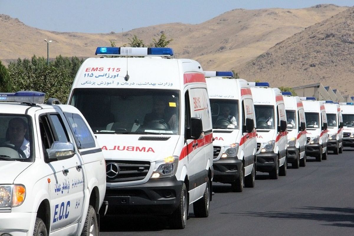 انجام ۲۶ هزار ماموریت اورژانس ۱۱۵ دانشگاه علوم پزشکی مشهد