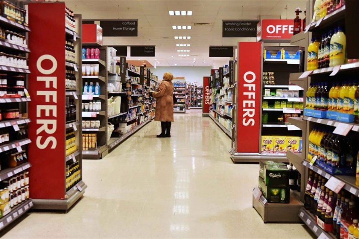 تورم قیمت مواد غذایی در بریتانیا به ۱۲.۴ درصد رسید