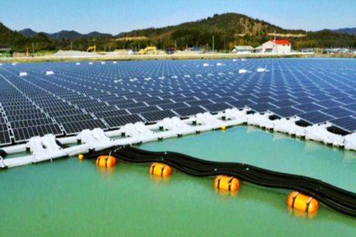 احداث نیروگاه های خورشیدی شناور در دریاچه سدهای گلستان