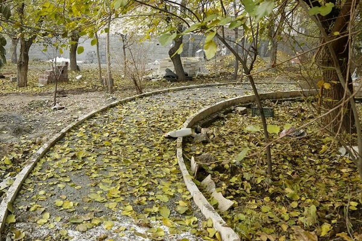 پیشرفت ۵۰ درصدی باغ گلاریس منطقه ۵ تهران