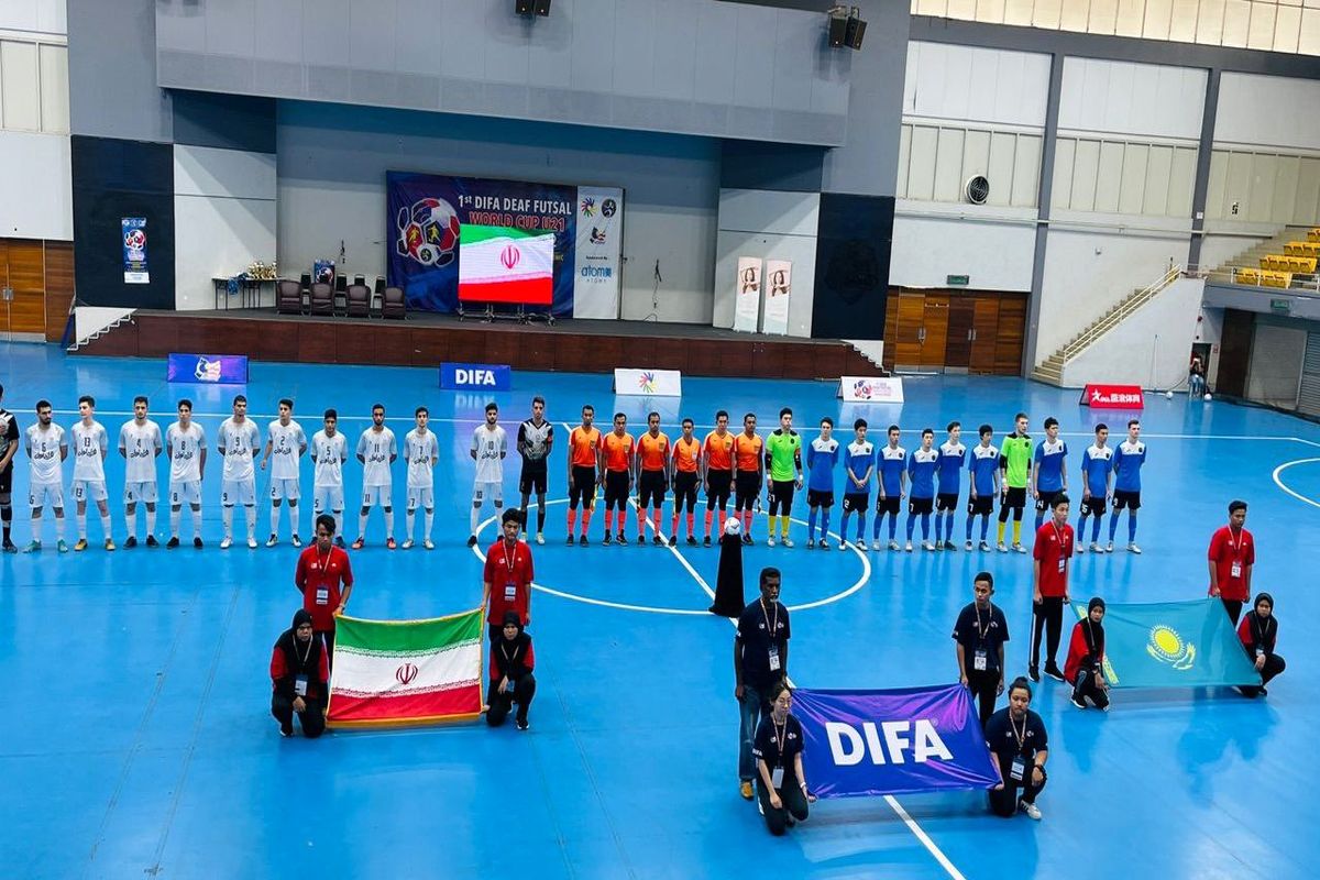 جام جهانی فوتسال زیر ۲۱ سال ناشنوایان؛ ایران قهرمان شد